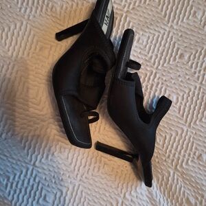 Zara Black Strappy Heels